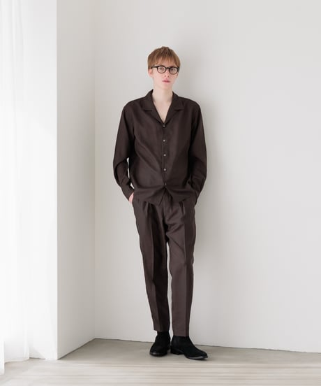 MB ULTIMATE FABRIC オープンカラーシャツ fabric by soalon