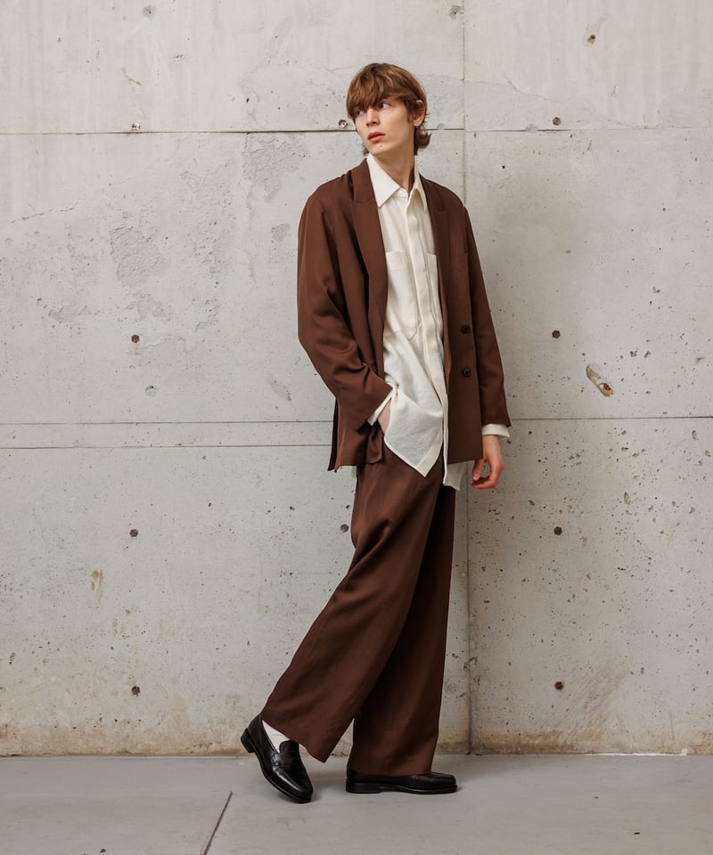 【確実正規品】synaworld セットアップ　ブラウン　Mサイズ MB セットアップ ブラウン M まるで海外スナップ！超おしゃれ！最強の