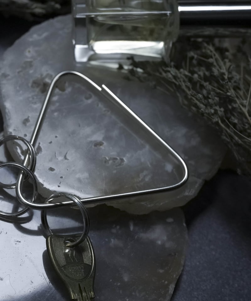 OX JEWELRy Triangle Key Ring | MB -there is a r