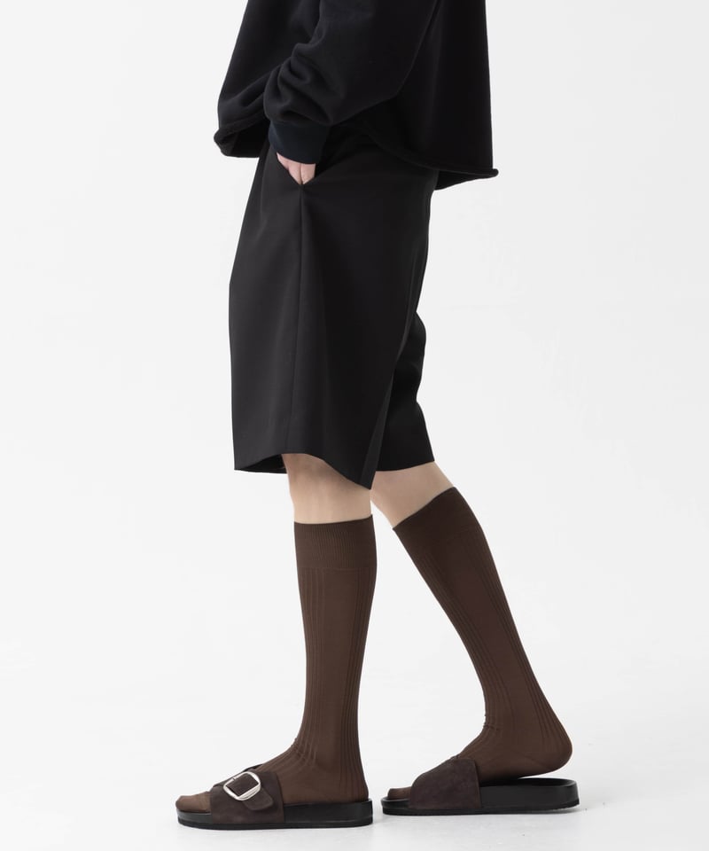MB ULTIMATE FABRIC シルクロングホーズ2色セット　黒・茶 MB ULTIMATE FABRIC シルクロングホーズ2色セット | MB -there i