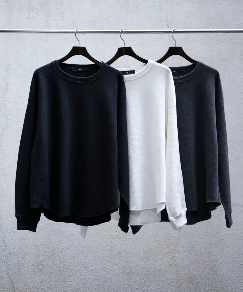 MBハイエンド ワッフルカットソークルーネック | MB -there is a MBハイエンド ワッフルカットソークルーネック | MB -there is a