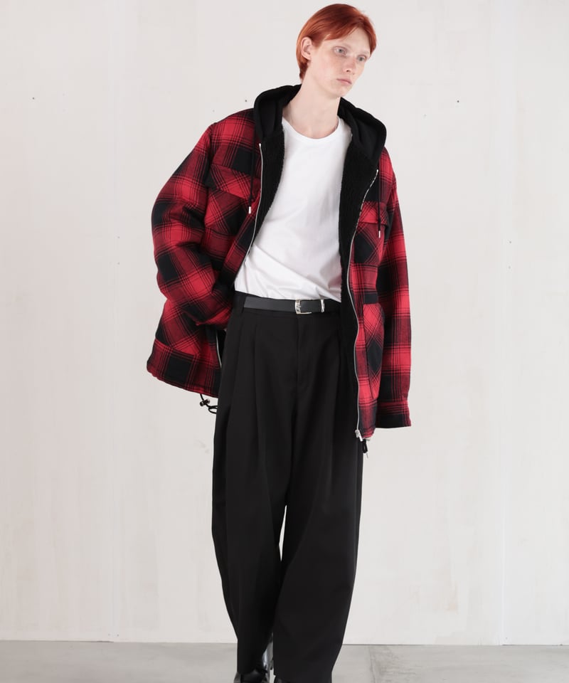 MBハイエンド ベーシックワイドスラックス MORE THAN COTTON MBハイエンド ベーシックワイドスラックス MORE THAN COTTON