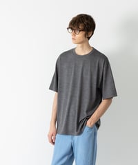 MBハイエンド尾州ウールTシャツ ビッグサイズモデル