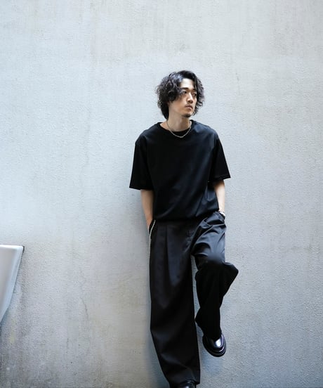 MBハイエンド ベーシックワイドスラックス MORE THAN COTTON