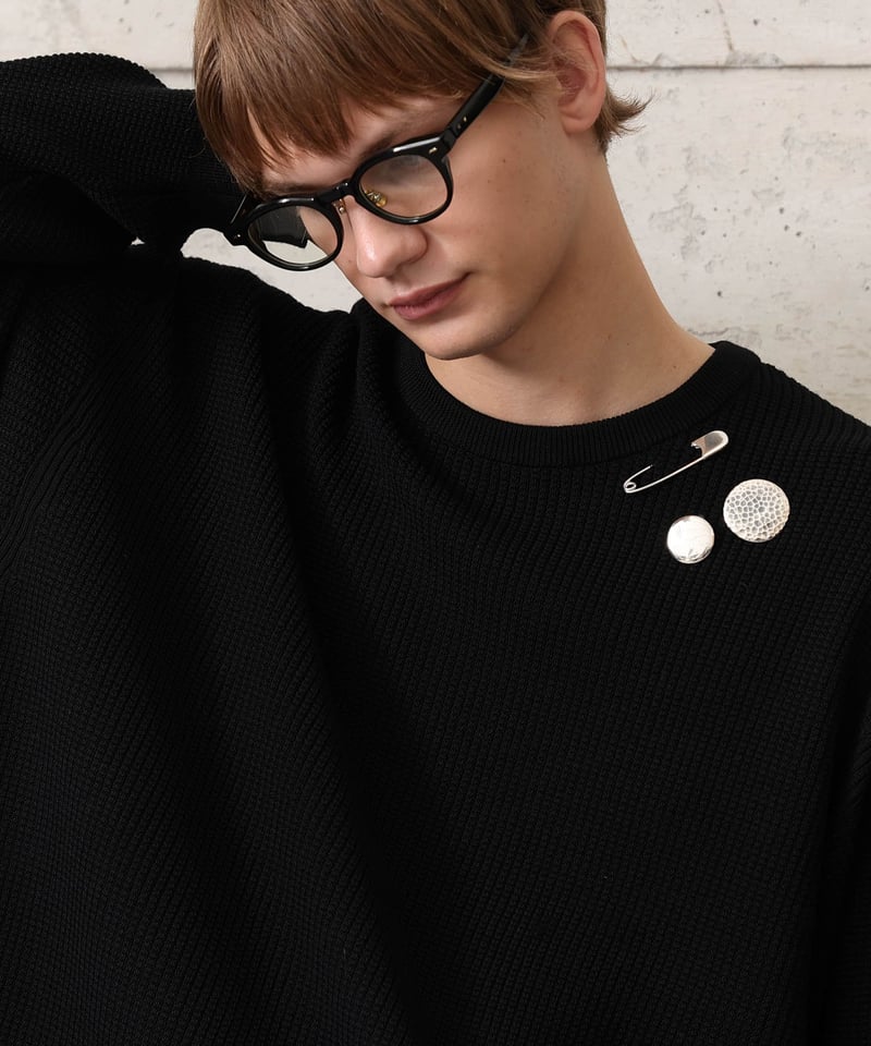 OX JEWELRy Silver Safety Pin Charm | MB -there