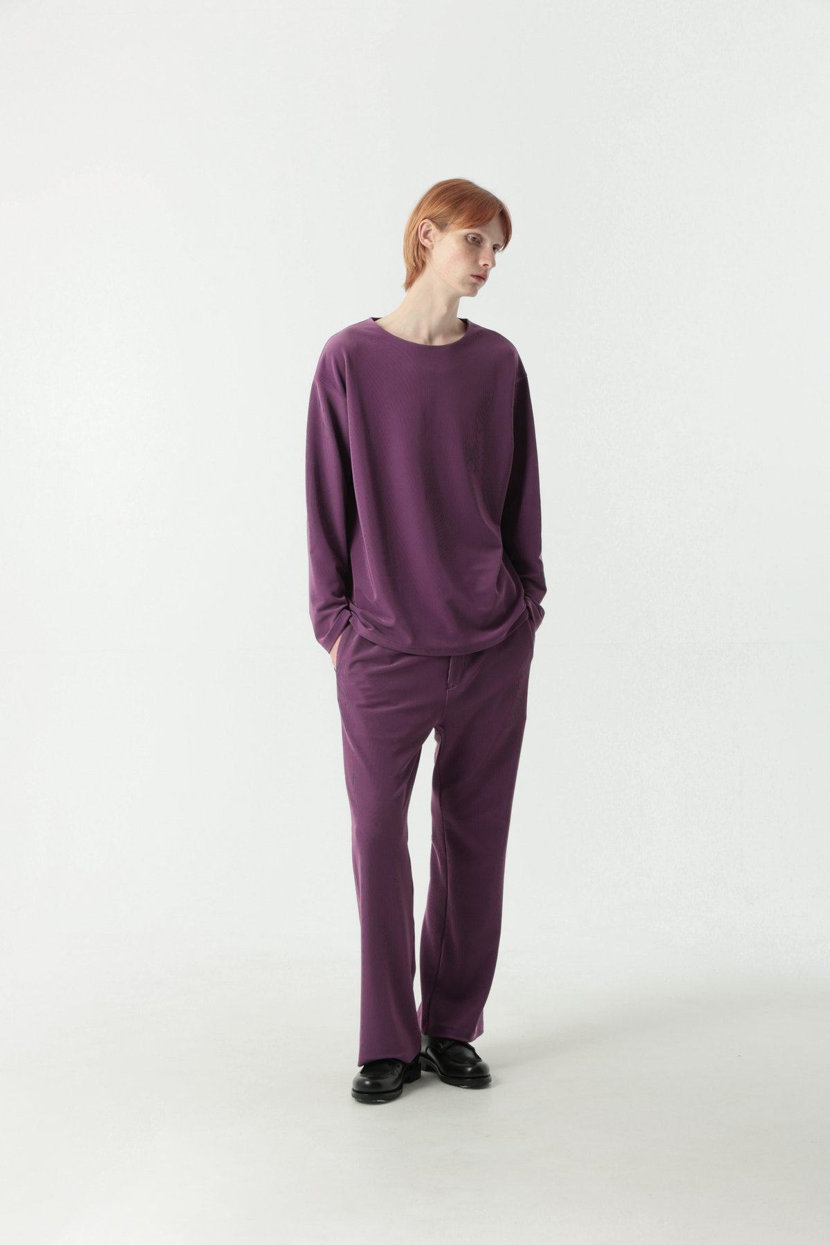 MBナロープリーツカットソーロングスリーブ Sサイズ ブラック MBナロープリーツカットソーロングスリーブ | MB -there is a