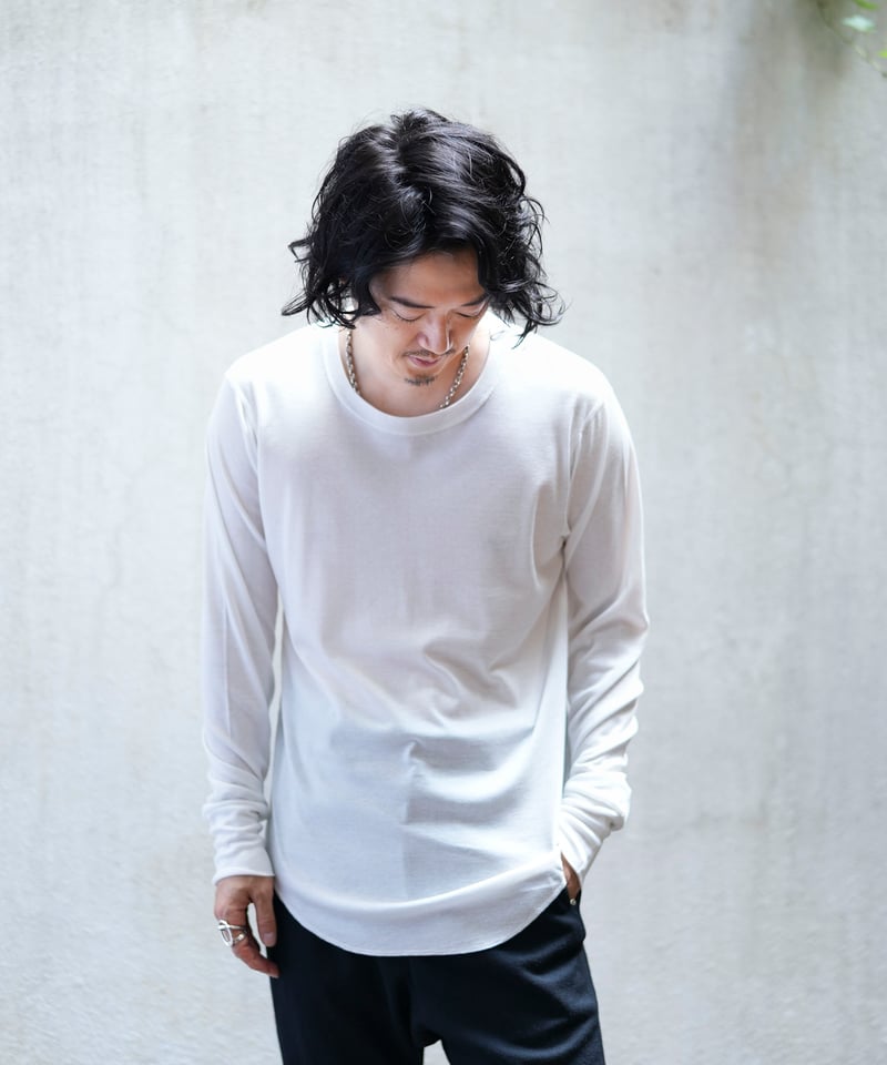 MB STANDARD リヨセルコットンリブカットソー/長袖 | MB -there is a