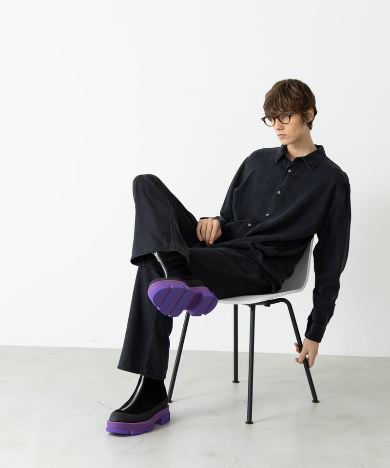 MB COLLABORATION フロントZIPブーツ by both Paris | MB