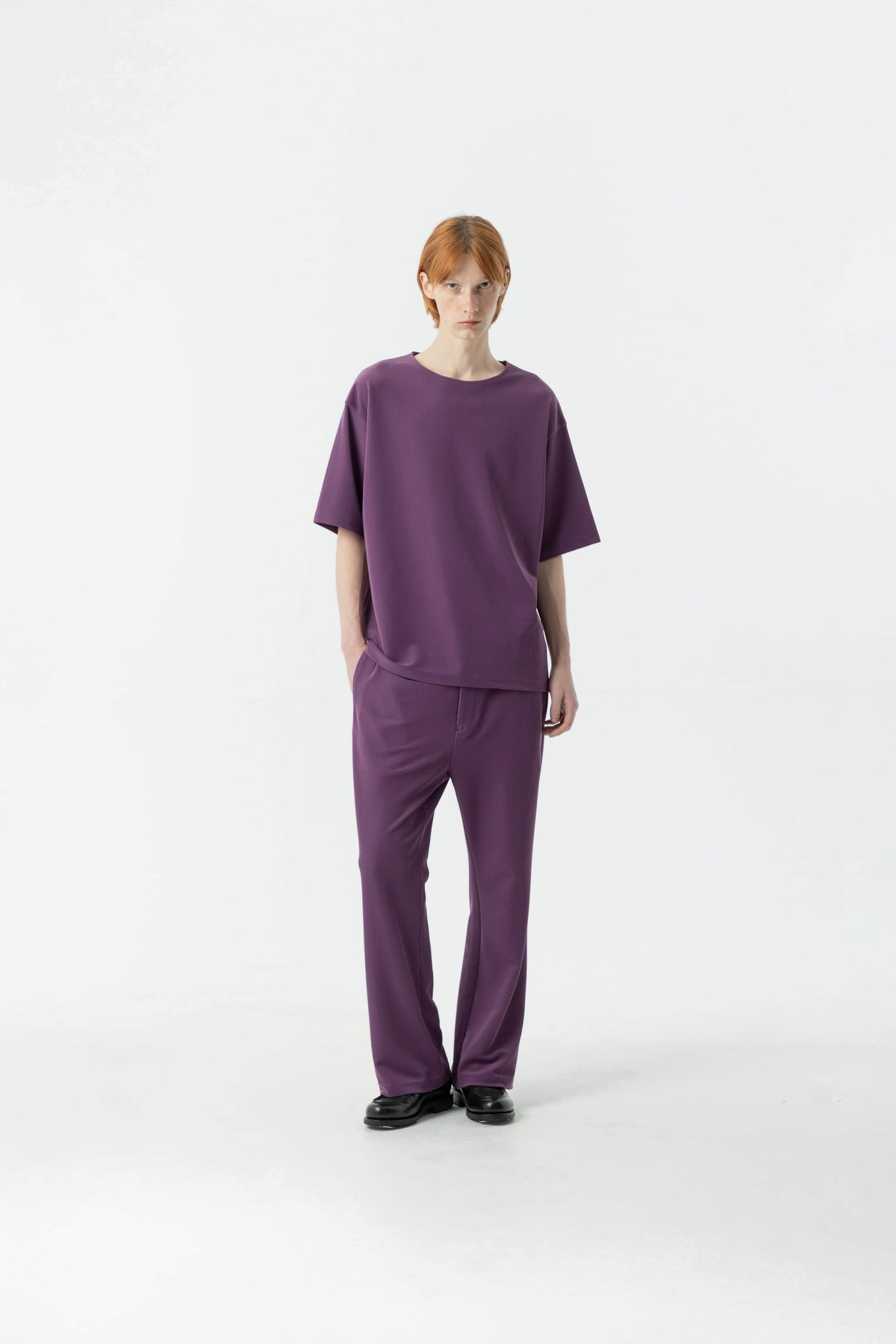 MBナロープリーツフレアスラックス | MB -there is a reason for a