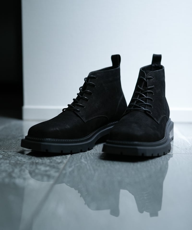 【新品未使用】MBスタンダード ダブルソールレースアップブーツ L MBスタンダード ダブルソールレースアップブーツ | MB -there is