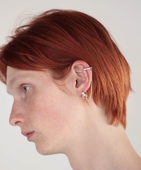 OX JEWELRY High-End Ear Caff "Chain"(外れにくい最強イヤーカフと連結可能)