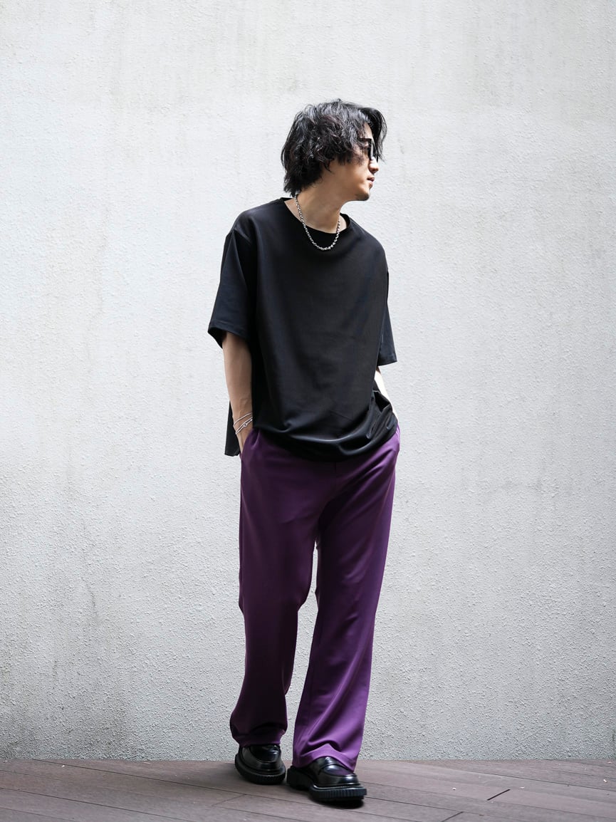 MBナロープリーツフレアスラックス | MB -there is a reason for a