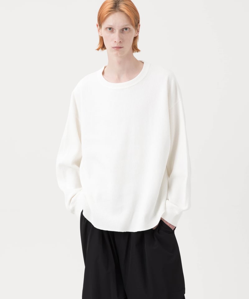 MBハイエンド ワッフルカットソークルーネック | MB -there is a MBハイエンド ワッフルカットソークルーネック | MB -there is a