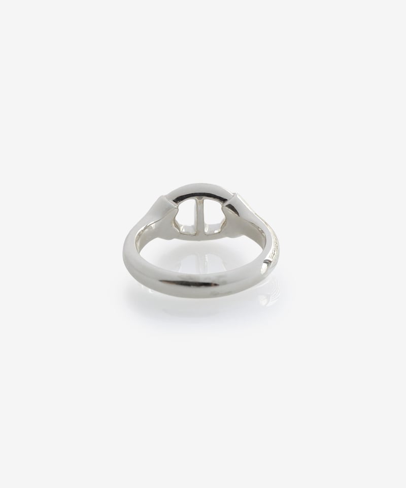 OX JEWELRy Center Anchor Chain Classic Ring(sma