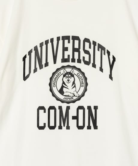 COM-ON ORIGINAL GRAPHIC S/S T-SHIRTS "COLLEGE”