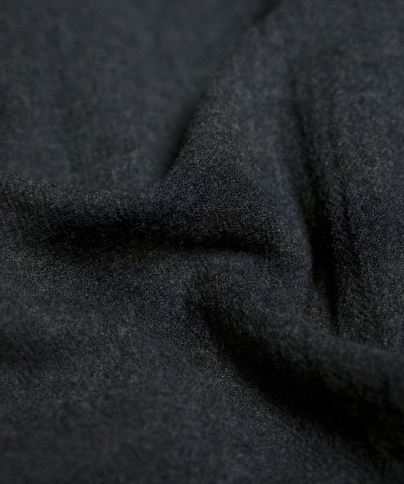 MBハイエンド尾州 2/48ウールガーゼシアーシャツ　オフホワイト　Sサイズ MBハイエンド尾州 2/48ウールガーゼシアーシャツ | MB -there is