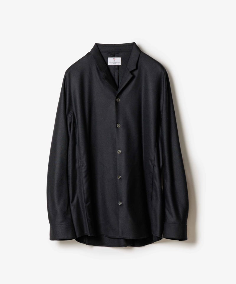 MB ULTIMATE 尾州ウール オープンカラーシャツアウター | MB -there is