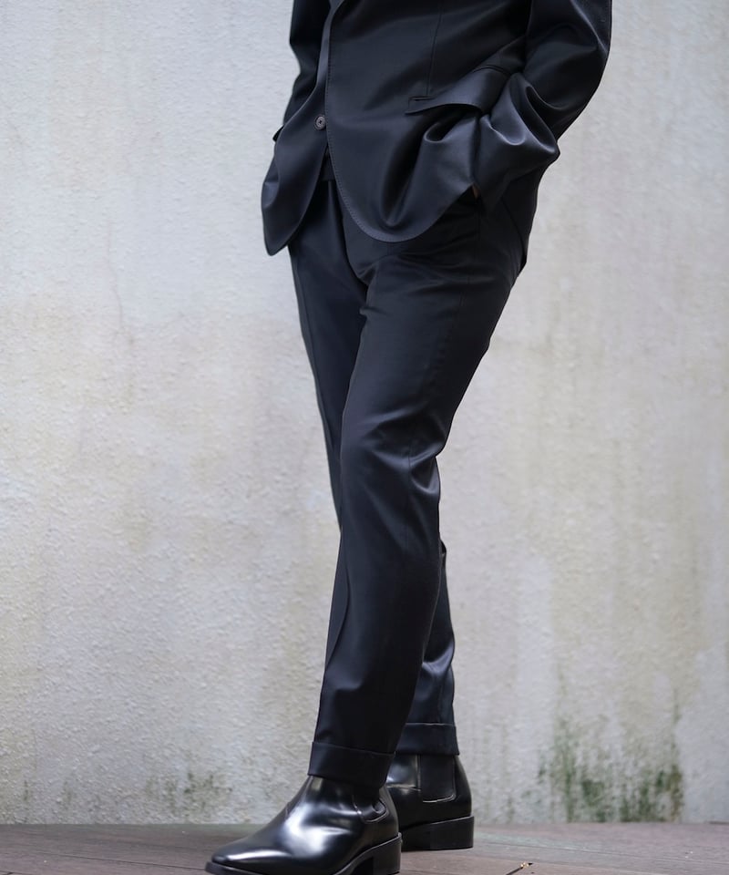 1/11発売】MB ULTIMATE FABRIC ウールシルク パーマネントスリム