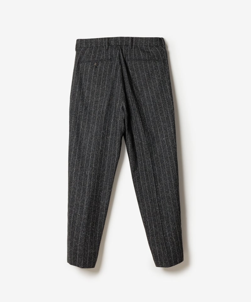 【NEAT】ヘリンボーン スラックス NEAT / ニート | FLANNEL HERRINGBONE / Standard - Black