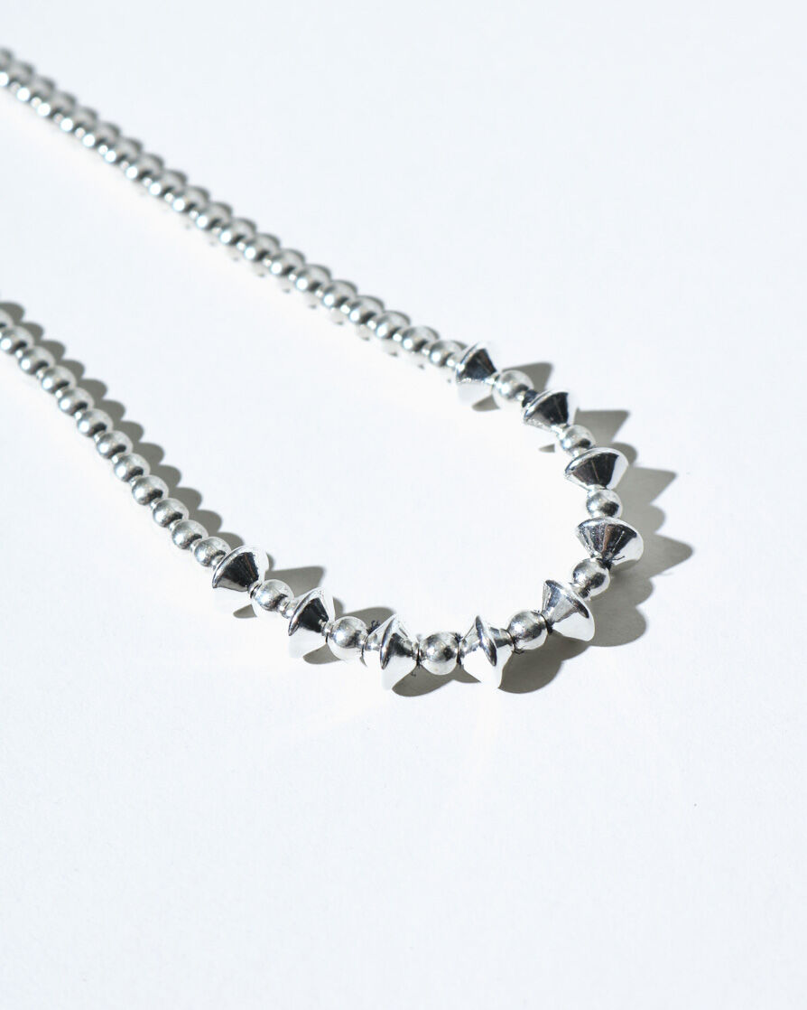 OX JEWELRY  Italian SilverBeads Necklace