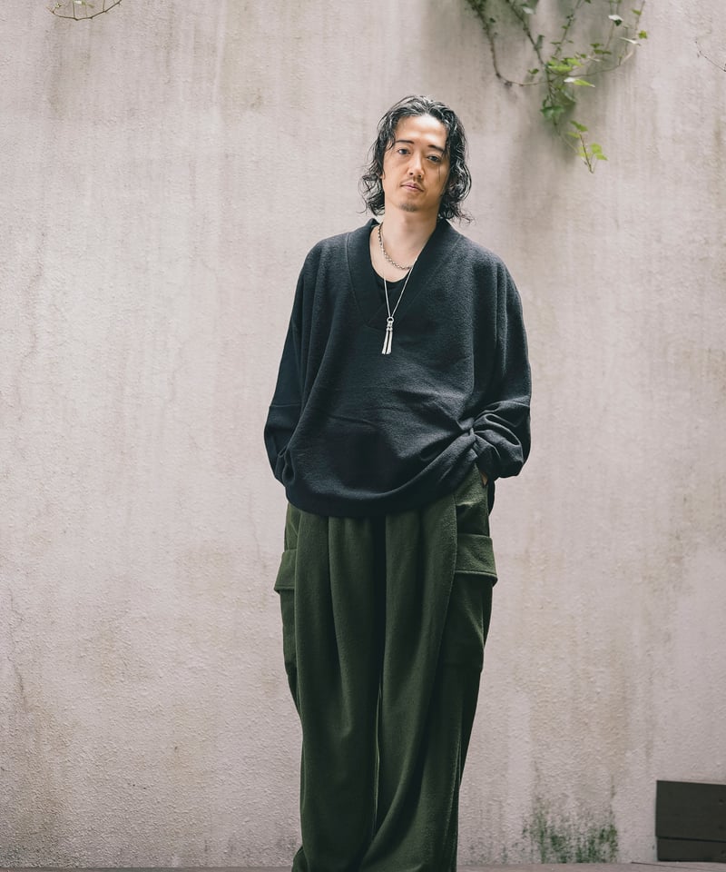 MBハイエンド ヴィンテージブークレスーパーワイドカーゴパンツ | MB