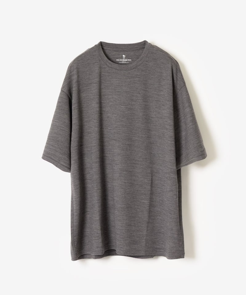 1/18発売】MBハイエンド尾州ウールTシャツ ビッグサイズモデル | MB