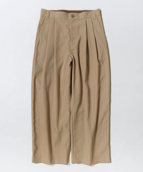MBハイエンド ベーシックワイドスラックス MORE THAN COTTON
