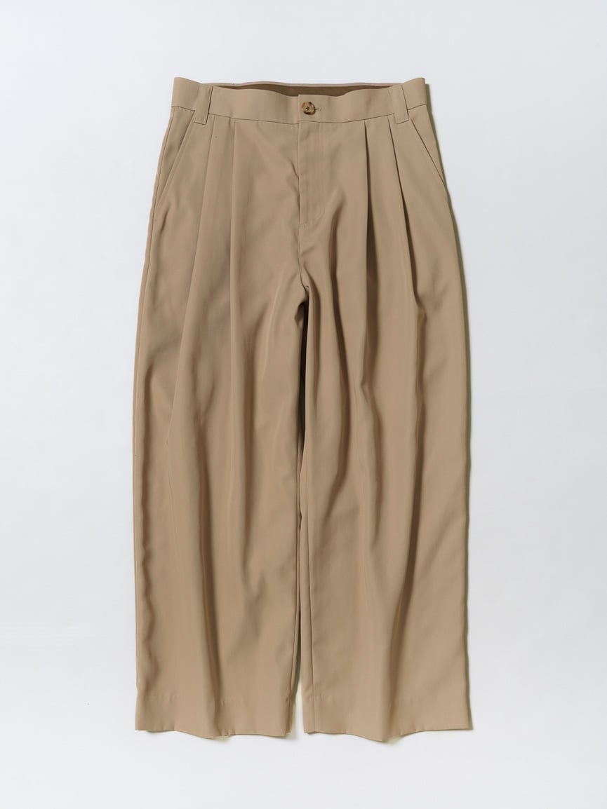 MBハイエンド ベーシックワイドスラックス MORE THAN COTTON | MB -th