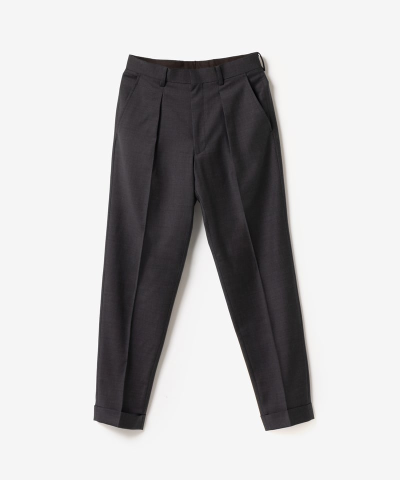 MB ULTIMATE FABRIC ウールシルク パーマネントスリムスラックス | MB -