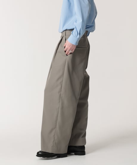 MBハイエンド ベーシックワイドスラックス MORE THAN COTTON