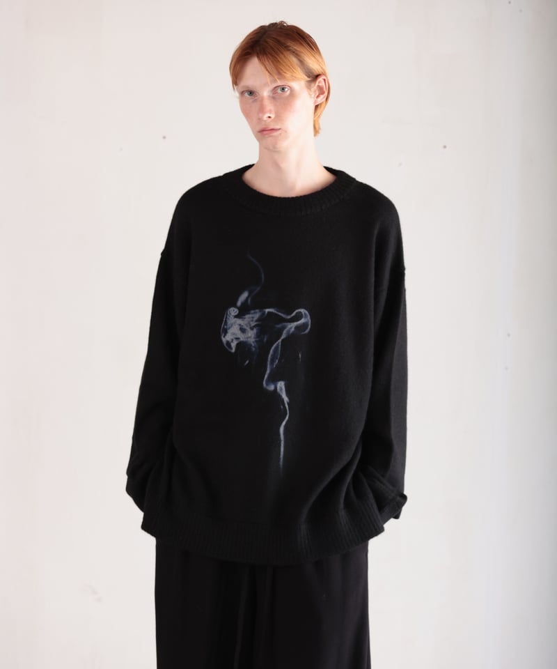 MB ULTIMATE FABRIC ベビーアルパカ グランジニット グラフィック | MB 