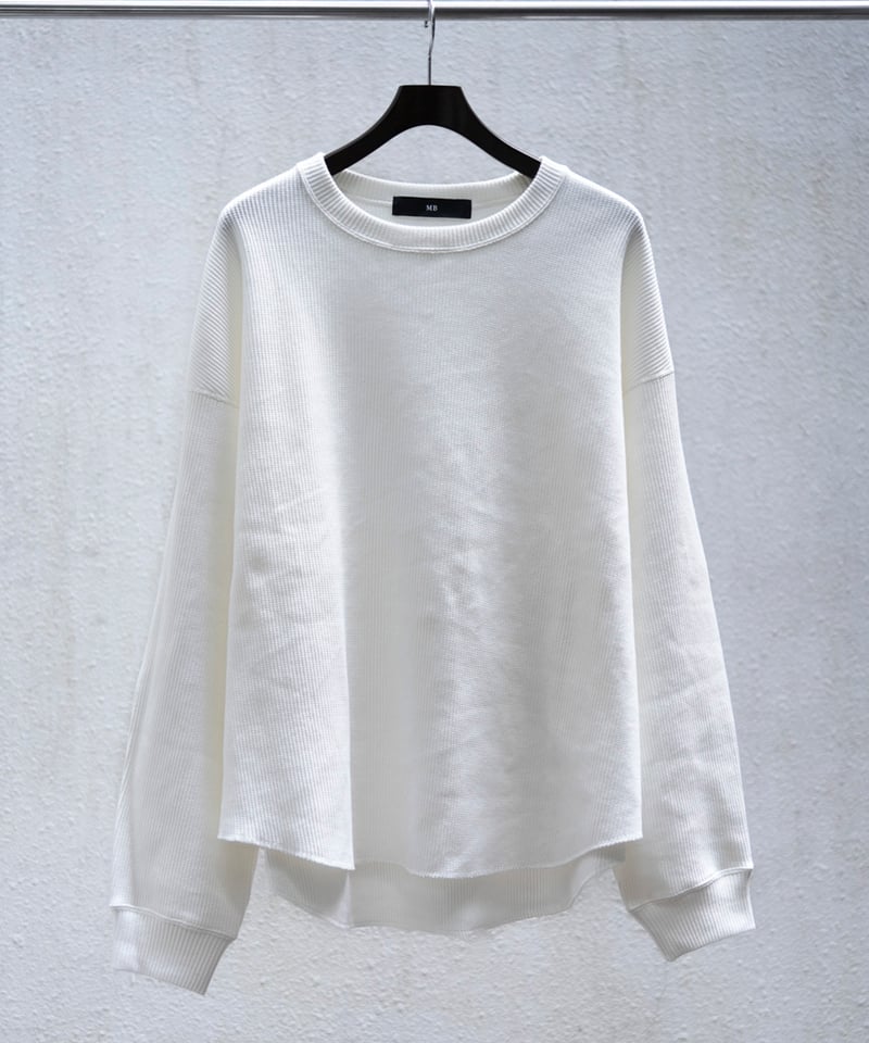 MBハイエンド ワッフルカットソークルーネック | MB -there is a MBハイエンド ワッフルカットソークルーネック | MB -there is a
