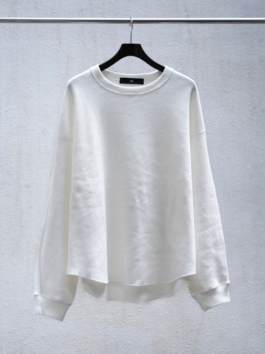 MBハイエンド ワッフルカットソークルーネック | MB -there is a MBハイエンド ワッフルカットソークルーネック | MB -there is a