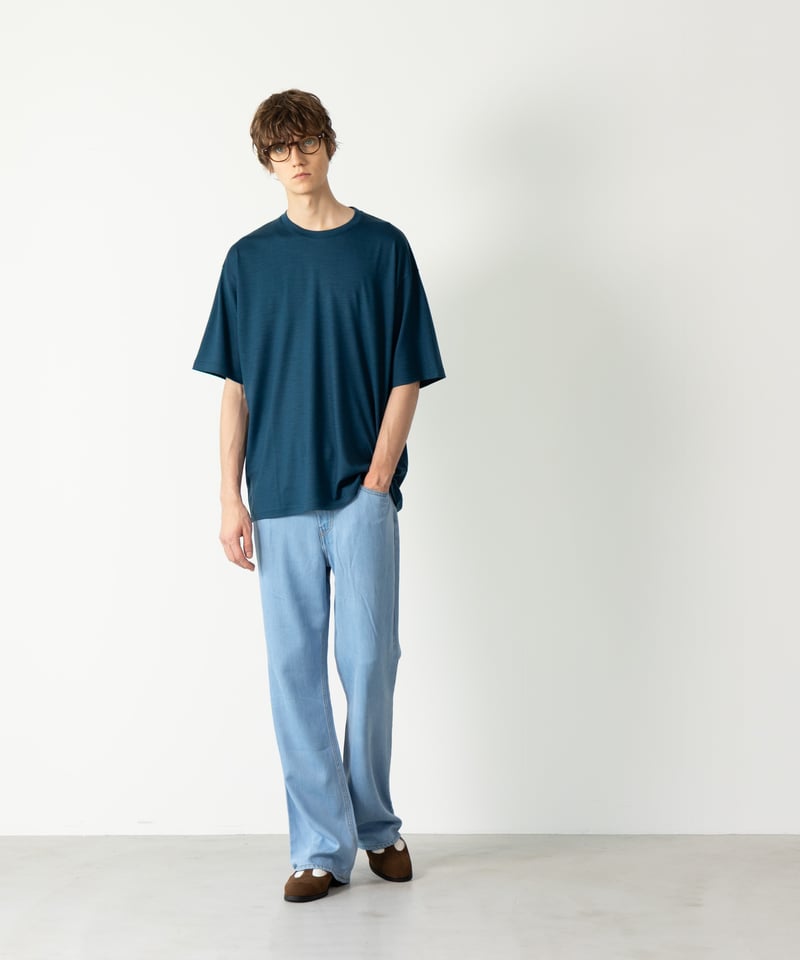 MBハイエンド尾州ウールTシャツ ビッグサイズモデル | MB -there is a