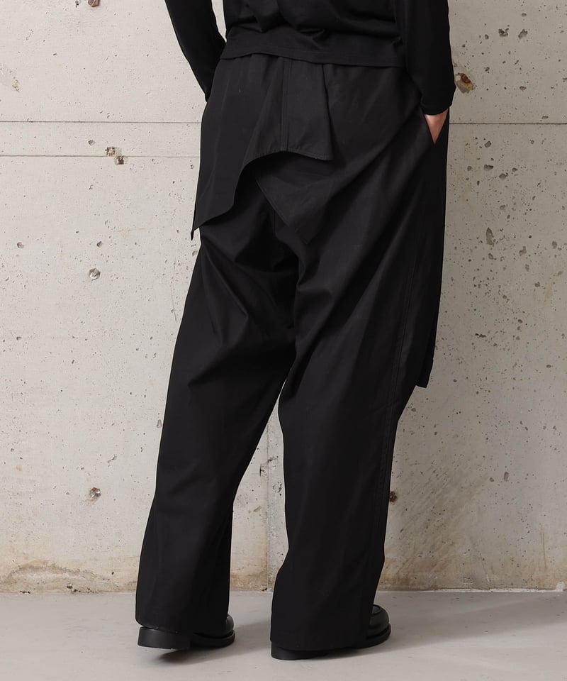 MB LIMITED 40/2 GAS COTTONフェイクオールインワンパンツ MB LIMITED 40/2 GAS COTTONフェイクオールインワンパンツ