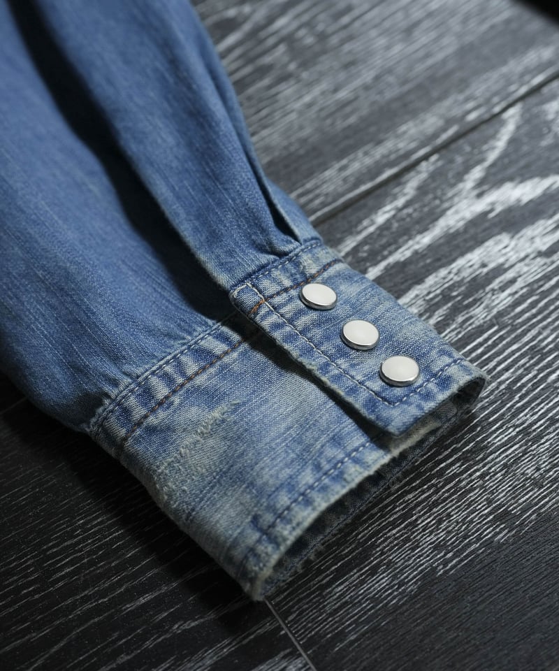 MB neo VINTAGE 50'sリプロダクトウエスタンシャツ【M】 MB neo VINTAGE 50'sリプロダクトウエスタンシャツ | MB -there i