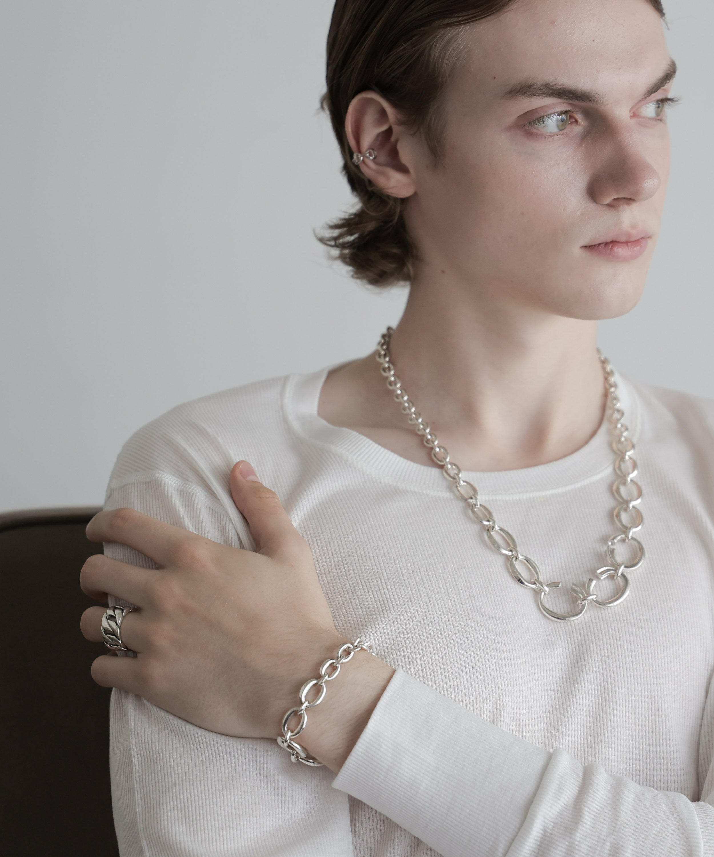 OX JEWELRy VINTAGE Chain Ring 23号 OX JEWELRy VINTAGE Chain Ring | MB -there is a