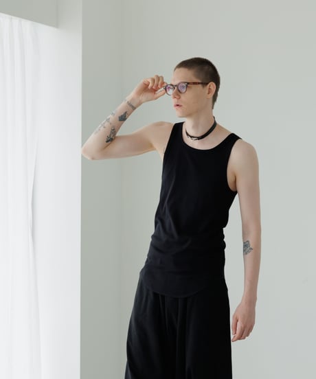 【6/21発売】MVS LYOCELL / COTTON SILKY LONG TANK-TOP