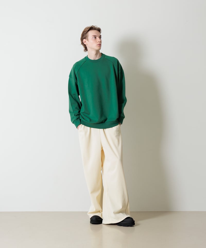 MB ハイエンド ハイゲージポップコーンニット ハカマトラックパンツ