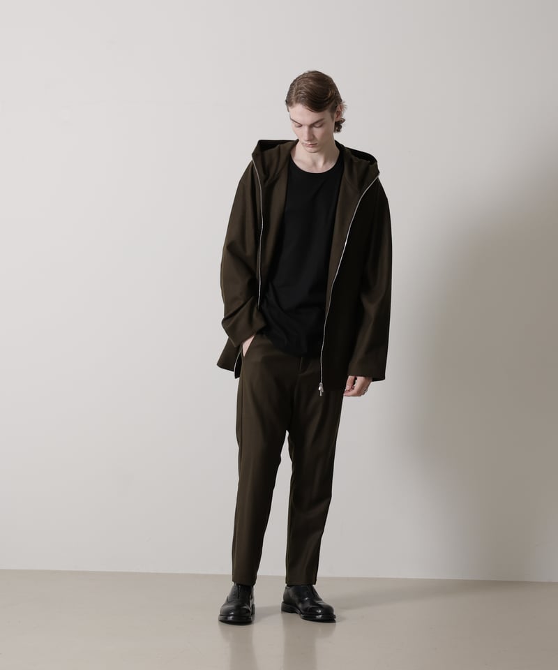 MB ULTIMATE FABRIC 梳毛カシミヤ ストレッチフラノ サルエル