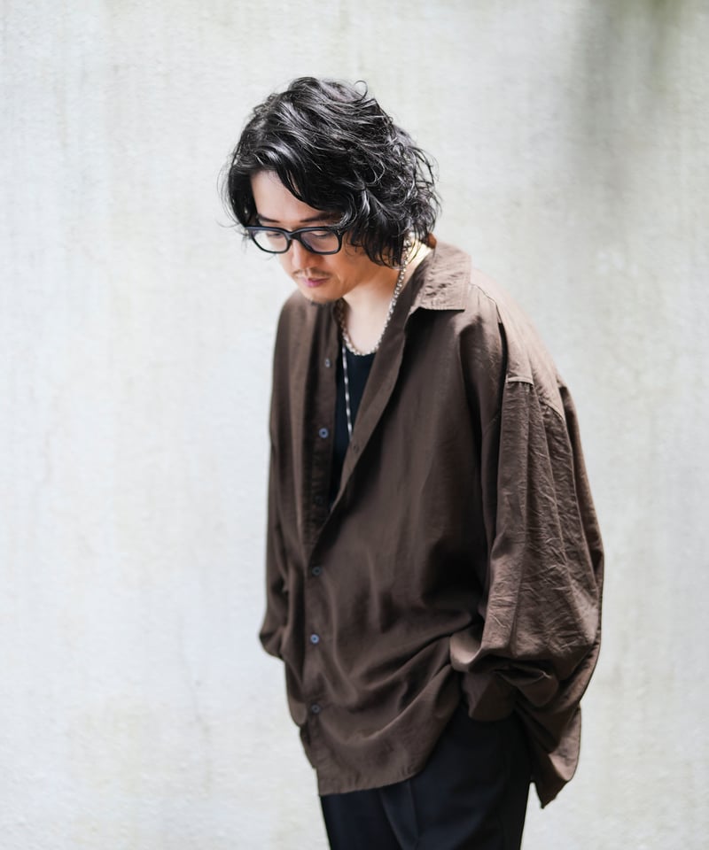 MB STANDARD シルキードレープシャツ | MB -there is a reason