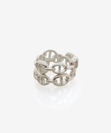 OX JEWELRy Anchor Chain Classic Double Ring