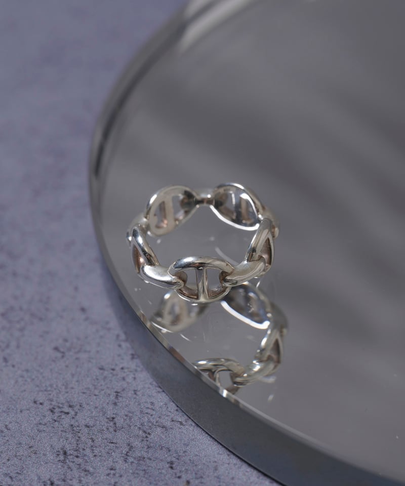 OX JEWELRY High-End Anchor Chain Classic Ring | OX JEWELRY High-End Anchor Chain Classic Ring |
