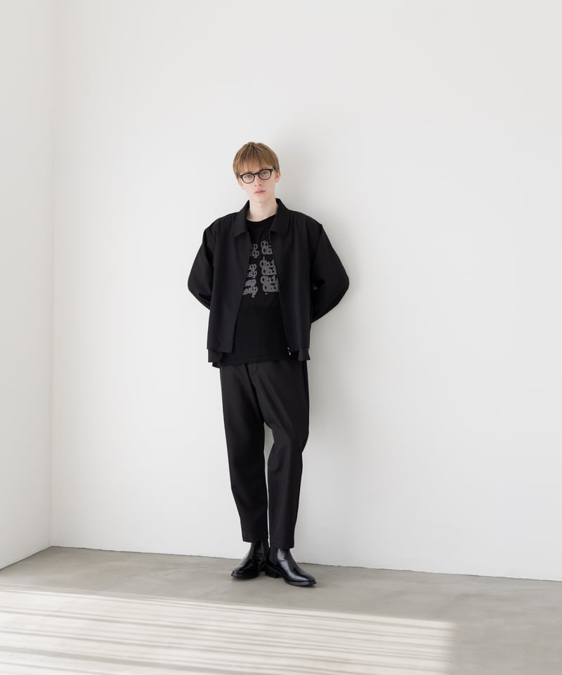 STANDARD WOOLY TWILL SAROUEL SLACKS | MB -there