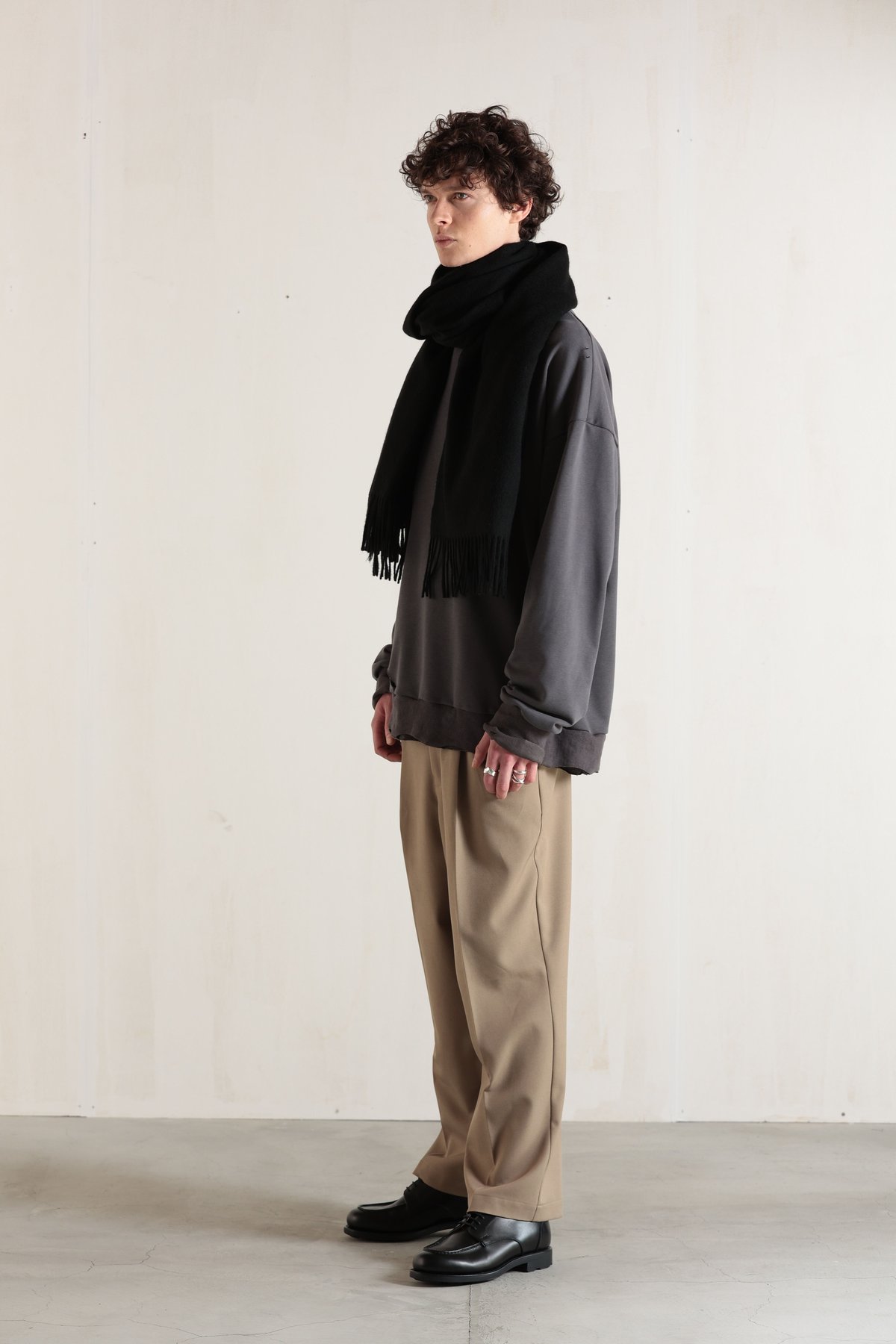 MB ULTIMATE FABRIC ヤク100%ストール ブラウン 未使用 【公式通販】