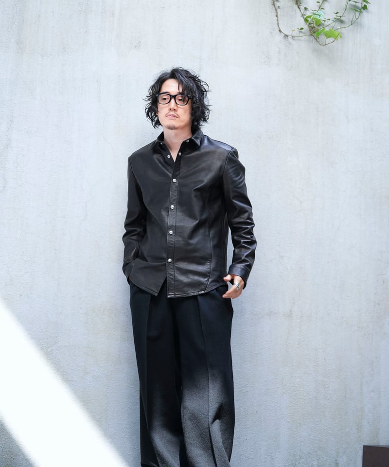 MB ハイエンド ニットフラノタックワイドスラックス | MB -there is a