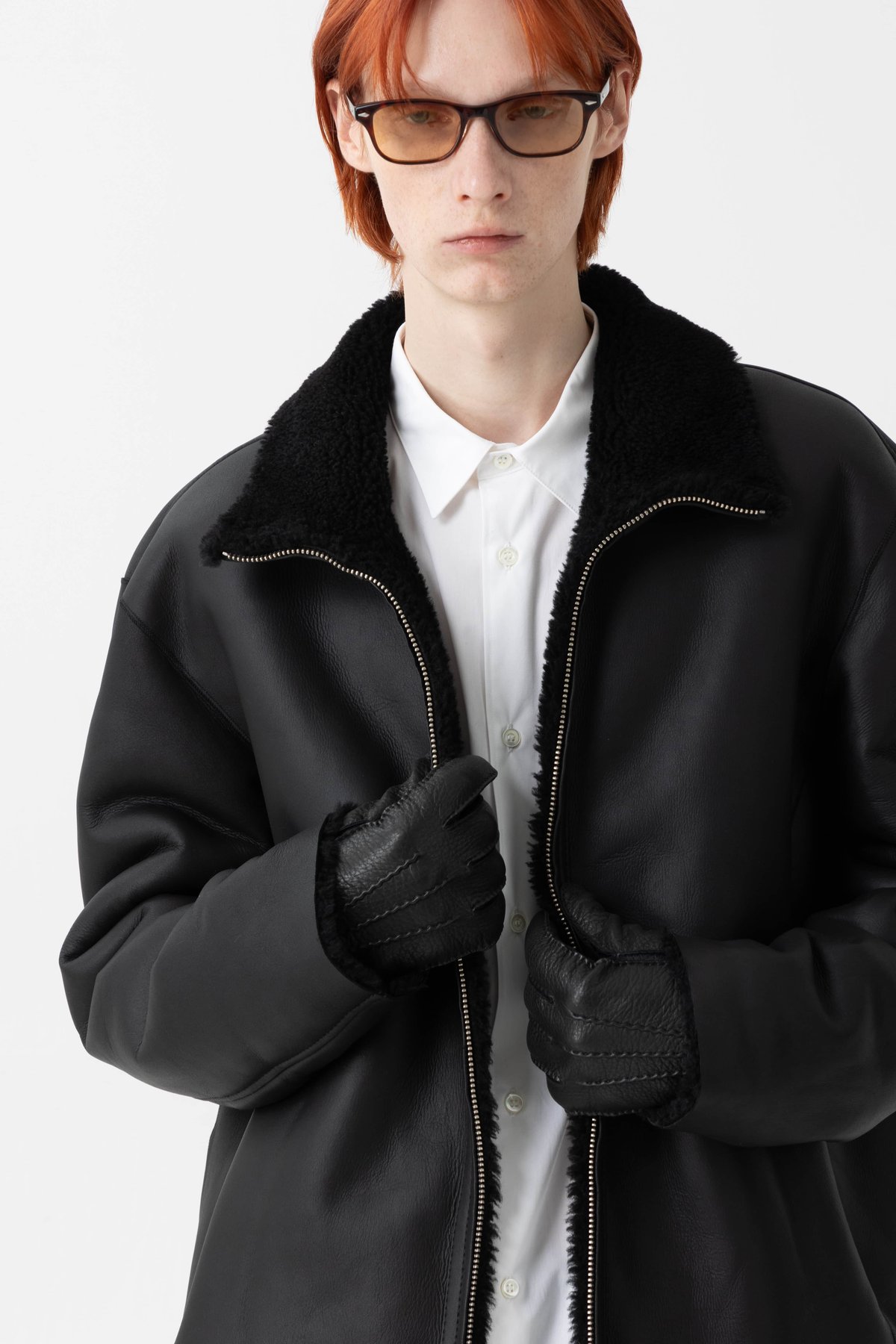 希少【MB】 Мサイズ パーマネントレザーグローブ ディアスキンカシミアライナー 希少【MB】 Мサイズ パーマネントレザーグローブ ディアスキン