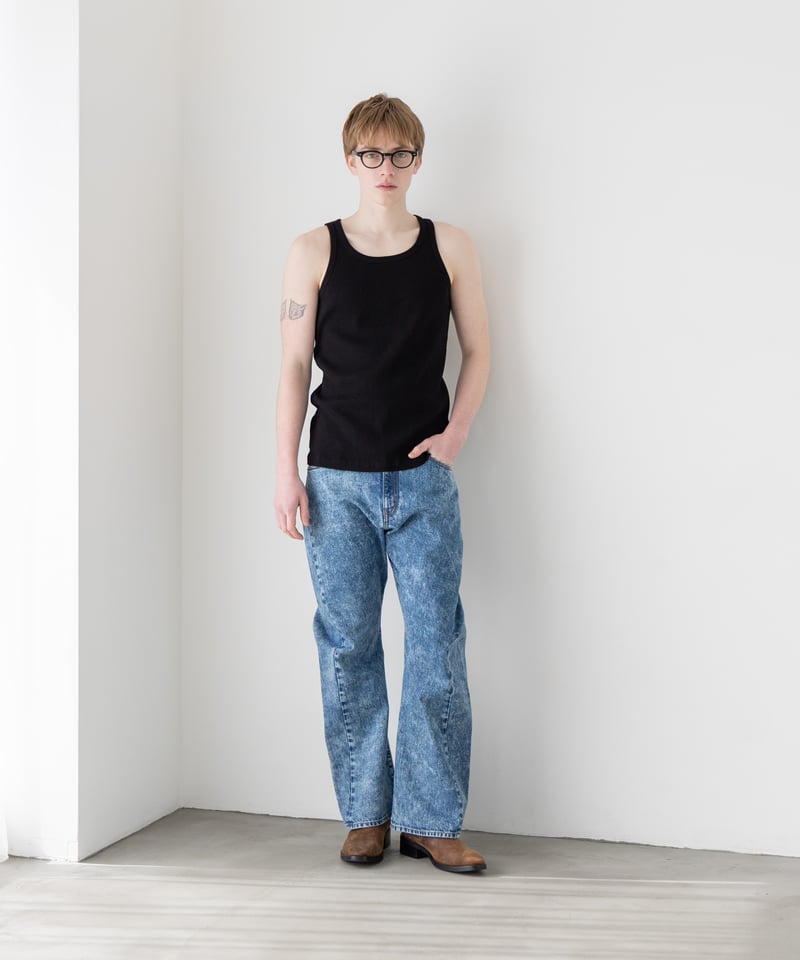 3/8発売】MB PERMANENT 強撚コットン リブタンクトップ | MB -the