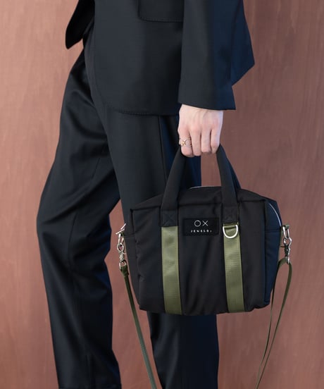 OX JEWELRy Mini Boston Bag