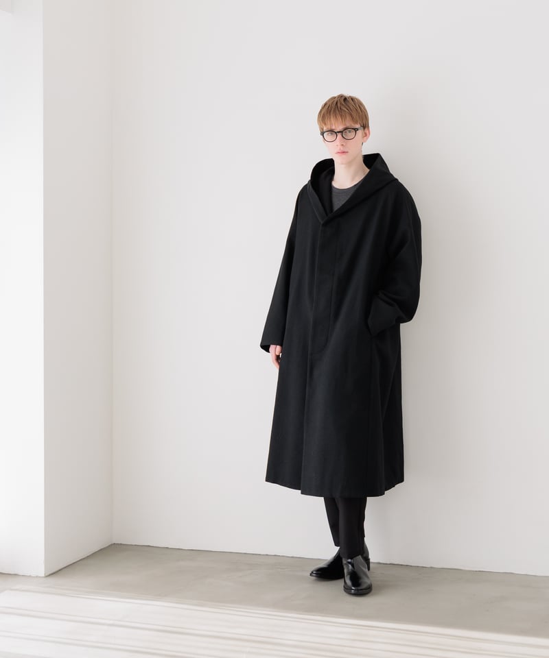 3/1発売】MB ULTIMATE尾州/近江晒ウール フーデットコート | MB -ther